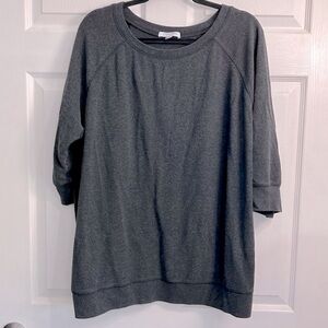Cloud Ten Women's Pullover, Gray Size 1xl